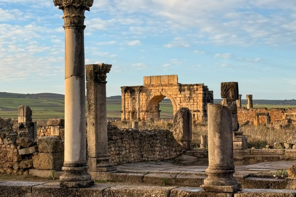 Volubilis Roman ruins Morocco photography